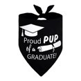 thumbnail image 1 of Graduation Season Pet Graduation Printed Dog Scarf Graduation Memorial Towel For Puppy Costume Decor, 1 of 5