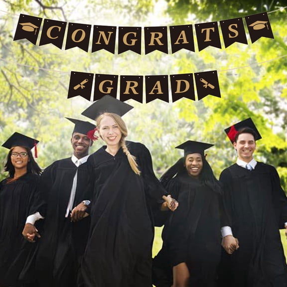 Graduation Season Spiral Hanging Celebration Party Decoration Hanging Banner Pull Flag, Graduation Banner Pulling Balloon