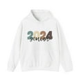 thumbnail image 1 of Graduation Senior 2024 Class Of 2024 Vintage Colors Heavy Hooded Sweatshirt, 1 of 4