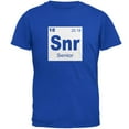 thumbnail image 1 of Graduation - Senior Periodic Table 2018 Mens Soft T Shirt Royal X-LG, 1 of 1