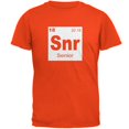 thumbnail image 1 of Graduation - Senior Periodic Table 2018 Mens T Shirt Orange 2XL, 1 of 1