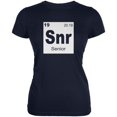 thumbnail image 1 of Graduation - Senior Periodic Table 2019 Juniors Soft T Shirt Navy 2XL, 1 of 1