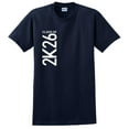 thumbnail image 1 of Graduation Shirt for Men Class of 2026 2K26 Graduation Short Sleeve T-Shirt Large Navy, 1 of 6