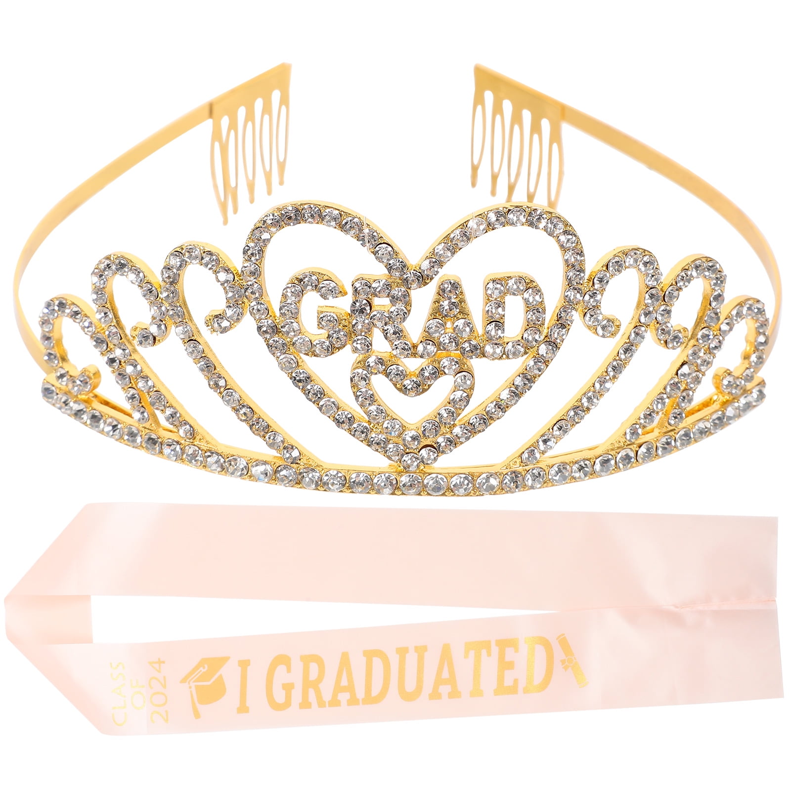 Graduation Shoulder Straps The Crown Grad Sash Graduación 2024 Graduate
