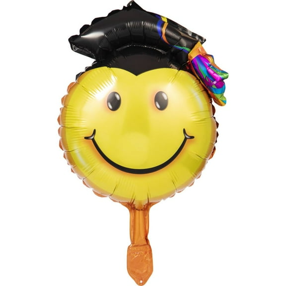 Graduation Smile 18.5-inch Foil Balloon