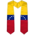 thumbnail image 1 of Graduation Stole Class of 2026 Country Flag Graduation Sash Unisex Adult 62" Long, 1 of 7