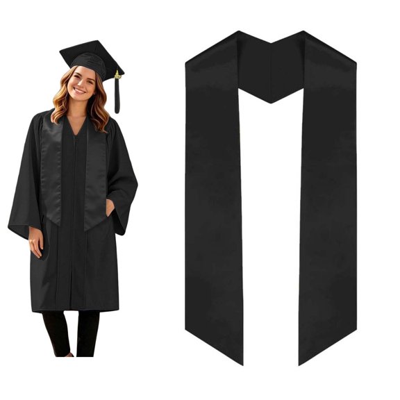 Graduation Stole Class of 2026 Satin Graduation Sash for Adult Unisex Graduation Decorations 62 Inches