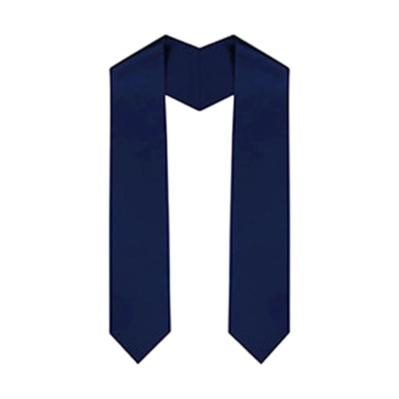 Graduation Stole, Navy Blue, 1 Piece,Suitable for College Graduation Ceremony