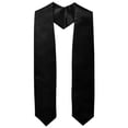 thumbnail image 1 of Graduation Stole Plain Soft Sash Unisex Graduation Stole Scarf For College Graduate Photograph Ceremony, 1 of 7