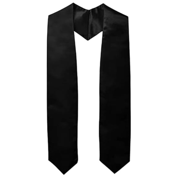 Graduation Stole Plain Soft Sash Unisex Graduation Stole Scarf For College Graduate Photograph Ceremony