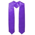thumbnail image 1 of Graduation Stole Plain Stole Teens Unisex College Scarf Not Fading, 1 of 17