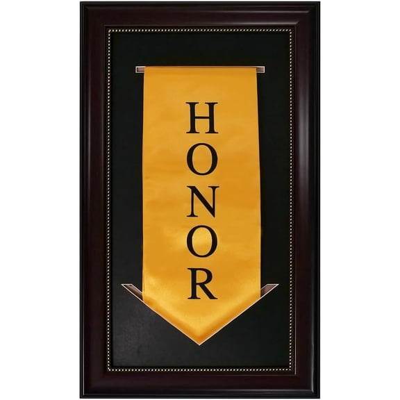 Graduation Stole & Sash Display Frame Elegant Shadow Box Keepsake For Graduates