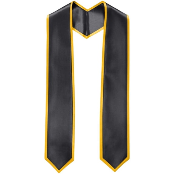 Graduation Stole Sash Long Bachelor Gown Scarf Colorful Graduation Ribbon Graduate Honor Stole for Bachelor Dress
