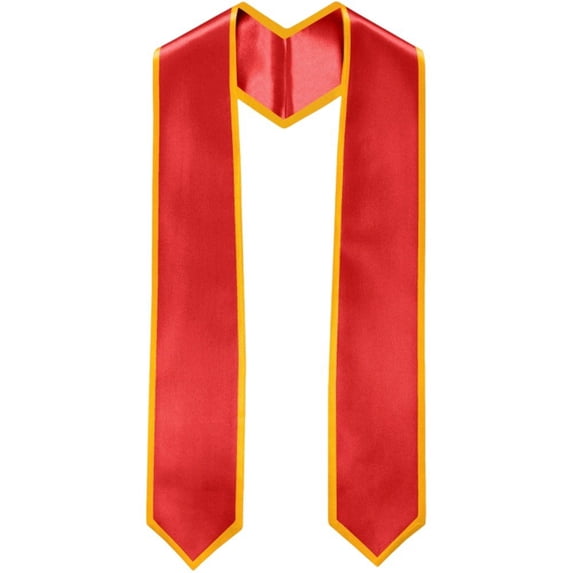 Graduation Stole Sash Long Bachelor Gown Scarf Colorful Graduation Ribbon Graduate Honor Stole for Bachelor Dress