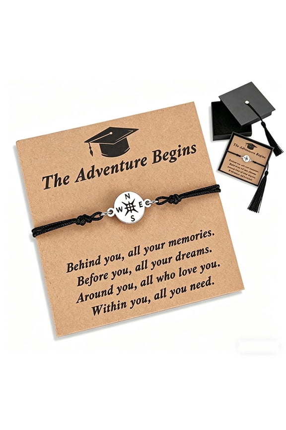 Graduation Students Men's And Women's Bracelets High-end Woven Bracelets And Gift Boxes