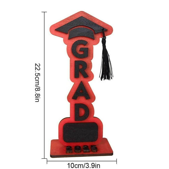 Graduation Table Decoration Wooden Personalized 2025 Graduation Table Centerpiece High School Graduation Party Decoration Graduation Gift