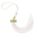 thumbnail image 1 of Graduation Tassel 2025 LTPINK/WHITE- Tassel Depot Brand, 1 of 5