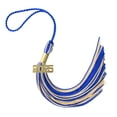thumbnail image 1 of Graduation Tassel 2025 ROYAL/OLDGOLD- Tassel Depot Brand, 1 of 5
