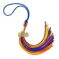 thumbnail image 1 of Graduation Tassel 2025 ROYAL / ORANGE / GOLD - Tassel Depot Brand, 1 of 5