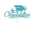 thumbnail image 1 of Graduation Theme Party Cake Decorations Supplies,2026 Graduation Cake Topper,Congratulations Cake Topper,Class Of 2026 Cake Topper,Graduation Party Supplies,Congrats Grad Cake Decor,Light Blue,1Pcs, 1 of 7