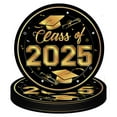 thumbnail image 1 of Graduation Themed Paper Plates & Napkins - Commencement Party Decor for Diplomas, 1 of 5