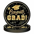 thumbnail image 1 of Graduation Themed Paper Plates & Napkins - Commencement Party Decor for Diplomas, 1 of 5
