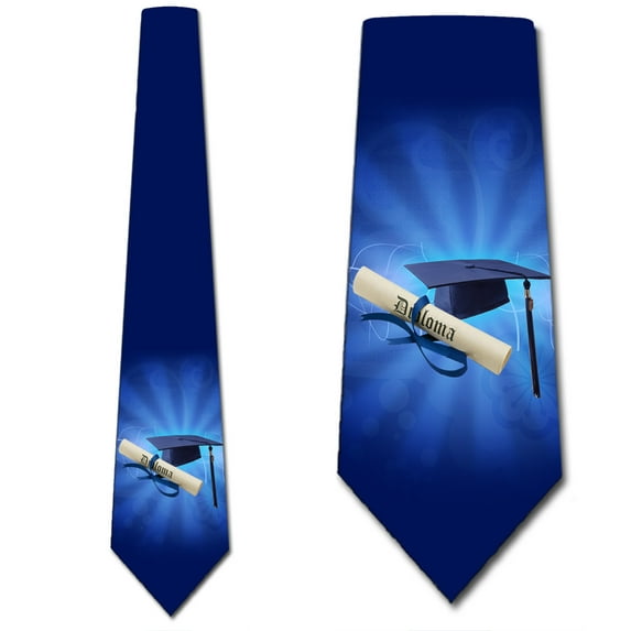 Graduation Ties Mens Celebration Necktie by Three Rooker