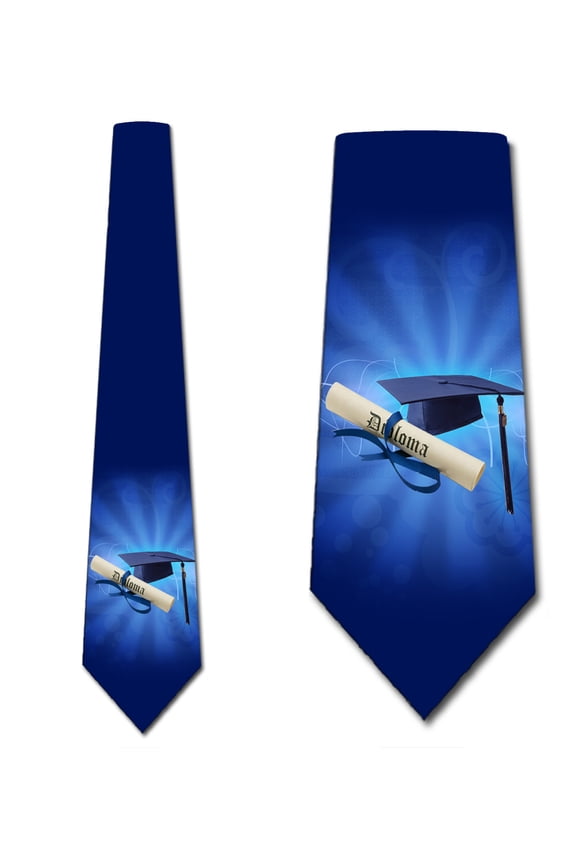 Graduation Ties Mens Celebration Necktie by Three Rooker