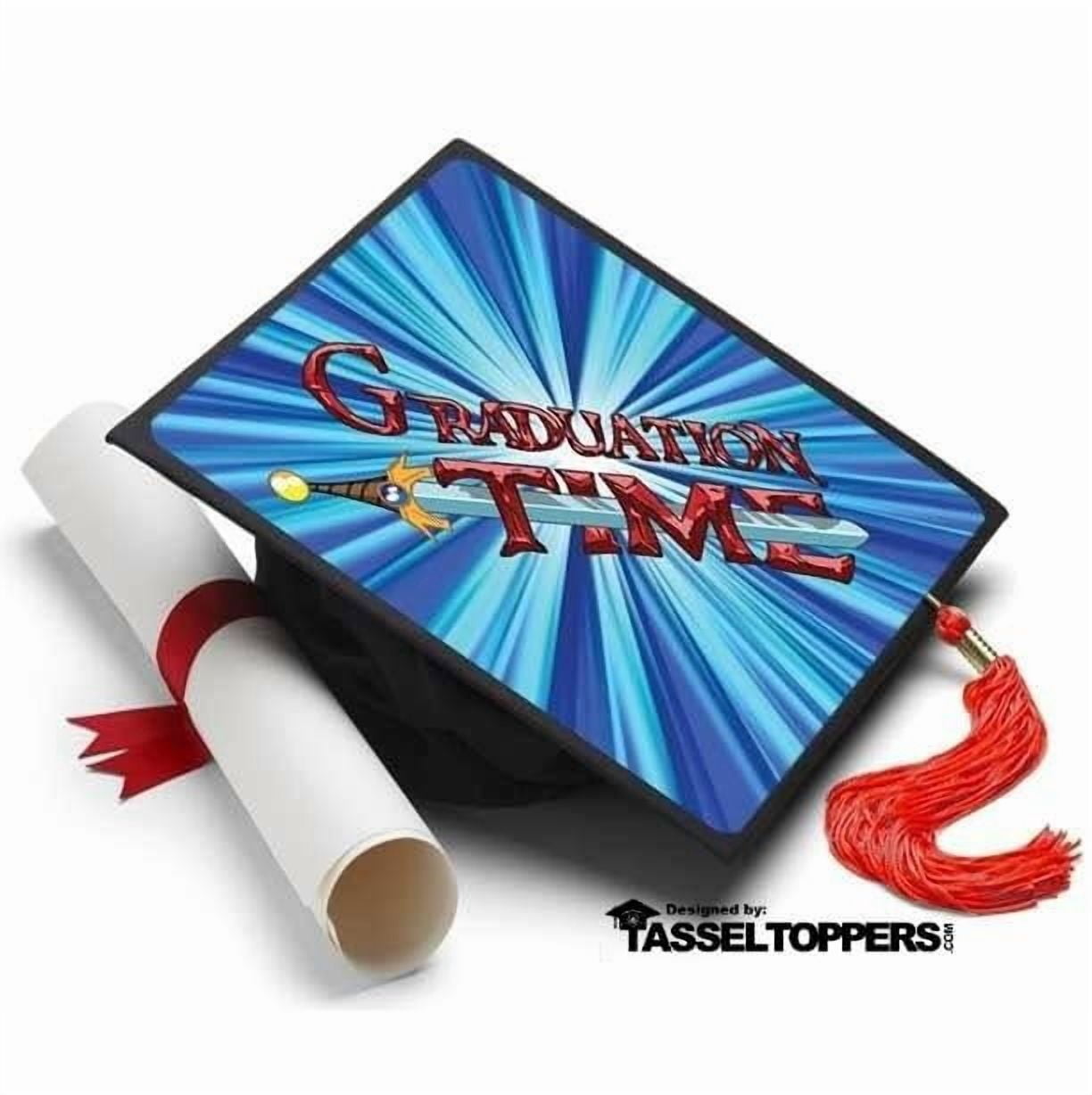 Graduation Time Grad Cap Tassel Topper