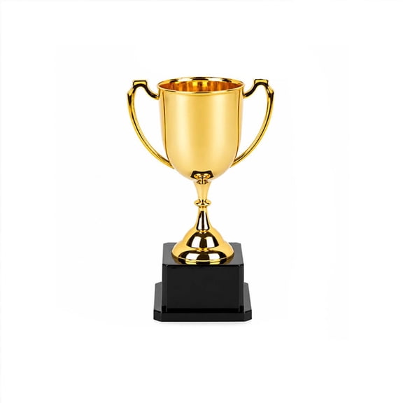 Graduation Trophy Bouquet Vase Gold Centerpiece Graduation Floral Display Holder Stylish Party Decor Durable Accent For Graduation Ceremony Table Home Celebration Gift