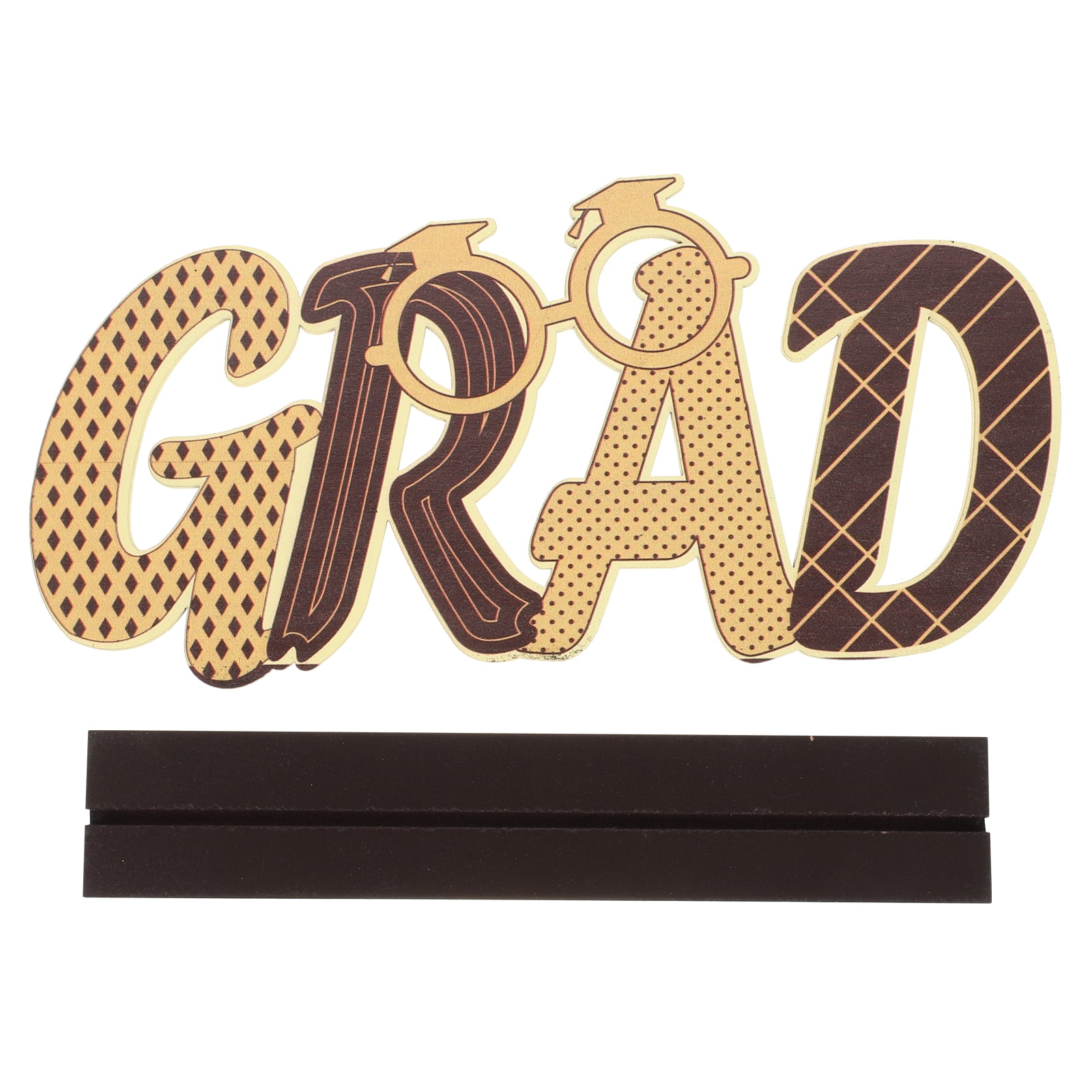 Graduation Wooden Centerpiece Graduation Party Wooden Craft Desktop ...