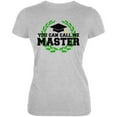 thumbnail image 1 of Graduation You Can Call Me Master Juniors Soft T Shirt Heather SM, 1 of 1