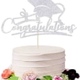 thumbnail image 1 of Graduation decorations,Class of 2026 Cake Topper Glitter Congrats Grad Cap 2026 Graduation Cake Pick for 2026 Graduation Theme High School Graduate Party Cake Decorations Supplies, 1 of 7