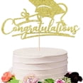 thumbnail image 1 of Graduation decorations,Class of 2026 Cake Topper Glitter Congrats Grad Cap 2026 Graduation Cake Pick for 2026 Graduation Theme High School Graduate Party Cake Decorations Supplies, 1 of 7