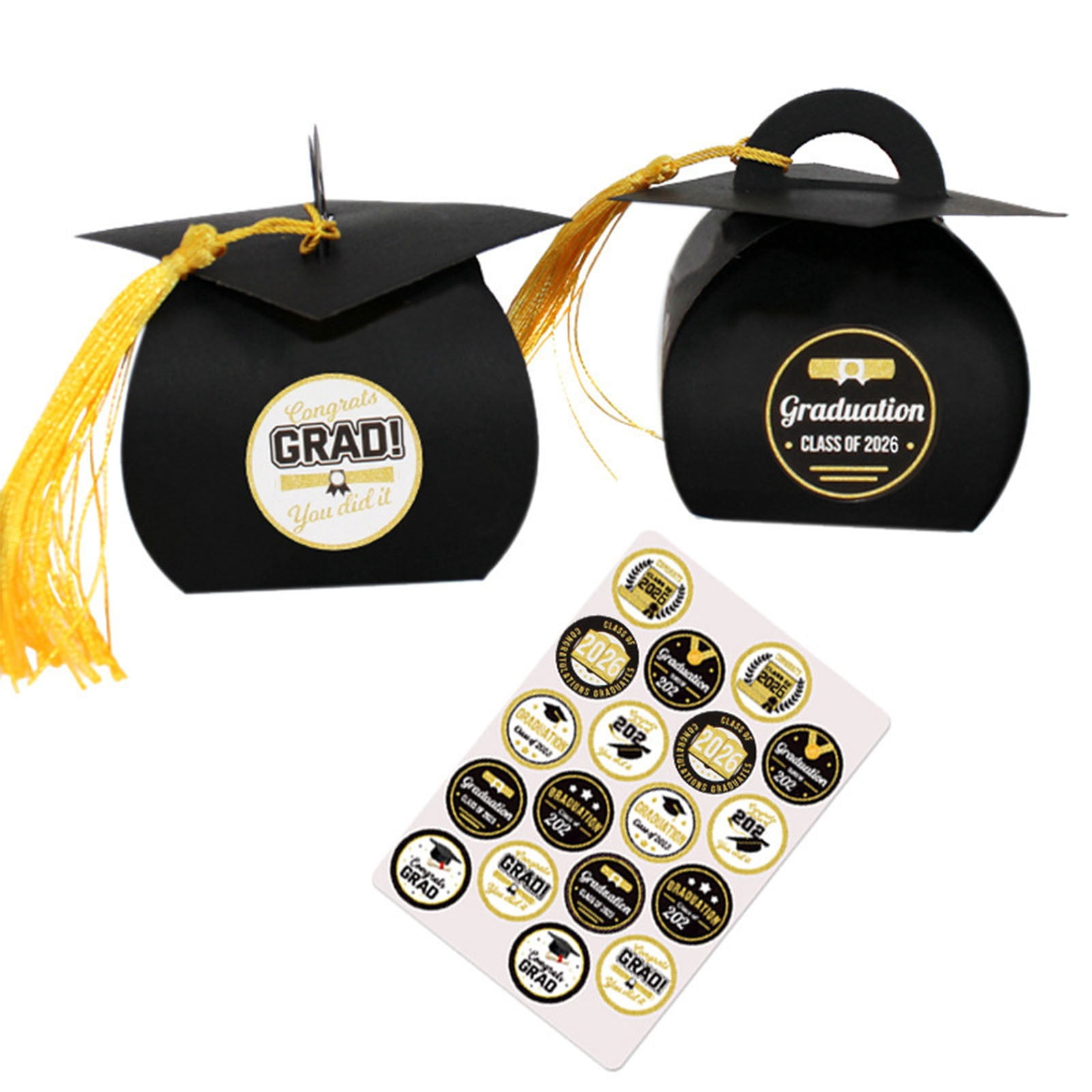 Graduation Containers Graduation party favors,graduation cap candy box,graduation favors for ...
