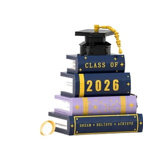 Graduation season series compatible with Lego flower gifts, suitable as commemorative gifts for classmates and teachers