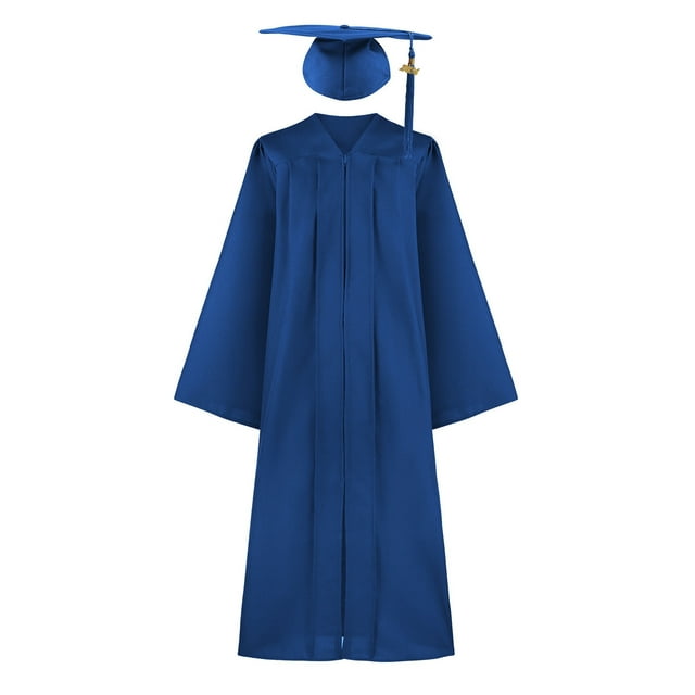 GraduationMall Graduation Gown And Cap For Adults 2024 Year Charm ...