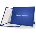 thumbnail image 1 of GraduationMall Imprinted Diploma Cover for Certificate 8.5"x 11" Royal Blue, 1 of 7