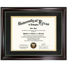 Black Large Frame With Mat, Lifestyles™ by Studio Décor®