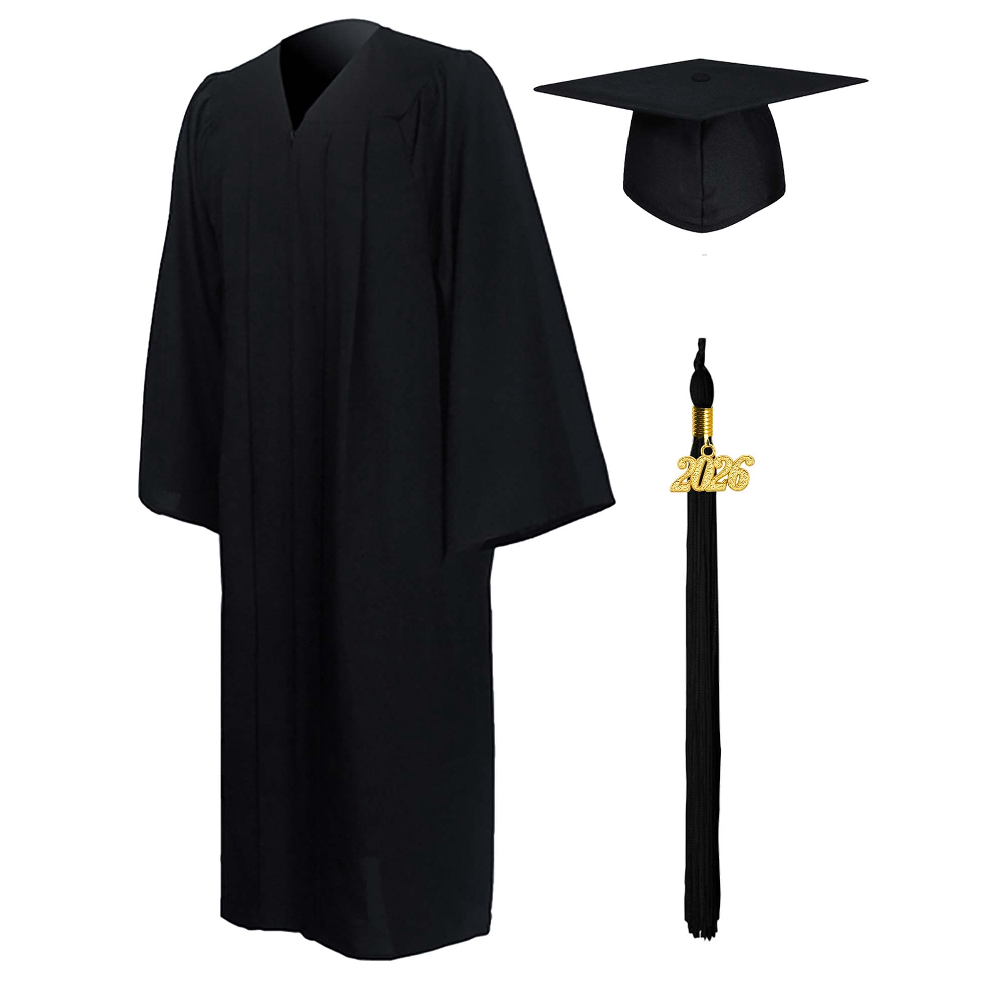 black graduation dress in store Black University & College Graduation Stole main image 1