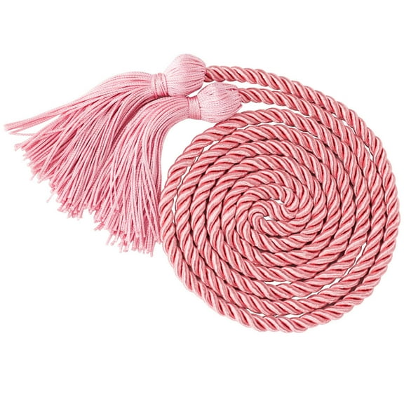 GraduationMall Solid Color Honor Cord 68" Pink