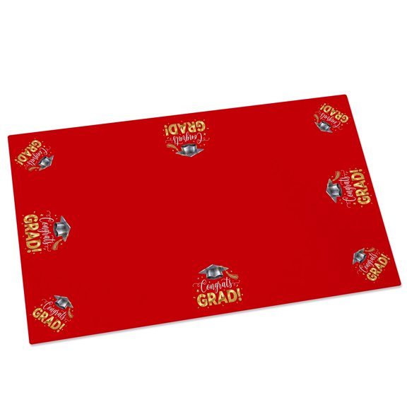 Graduats Grad Door Mat 16x24 Inch Sage Green Red Background Entryway Rug with Non-Slip Rubber, Front Door Mat Indoor Floor Mats for Living Room Bathroom Bedroom Home Office