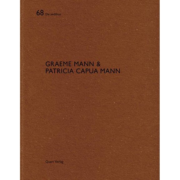 Graeme Mann & Patricia Capua Mann : De aedibus (Paperback)
