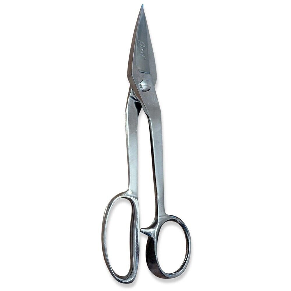 Graf 12" Heavy Duty Pattern Making Snips Cutting Shears Scissors Manila Paper Polished