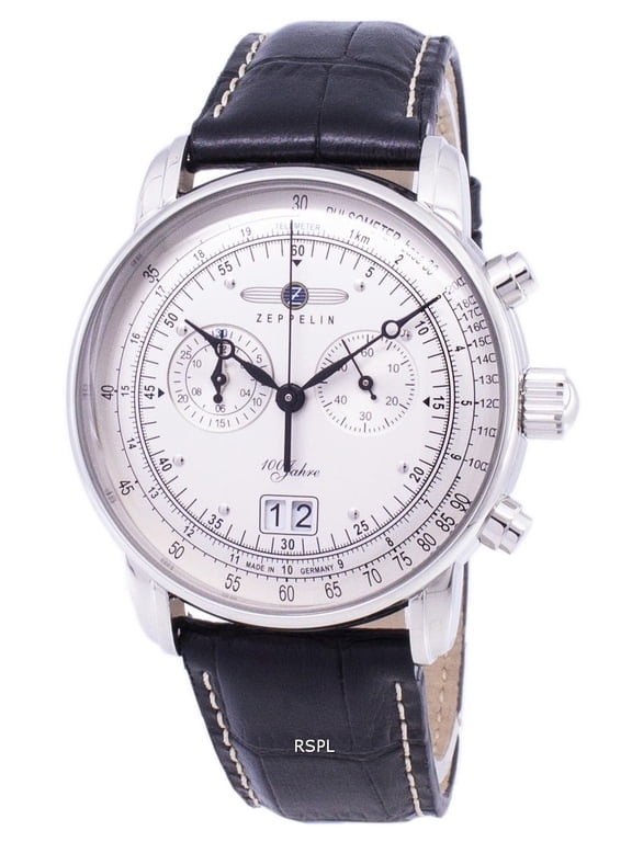 Graf Chronograph Big Date Watch with 12-hr Totalizer, #