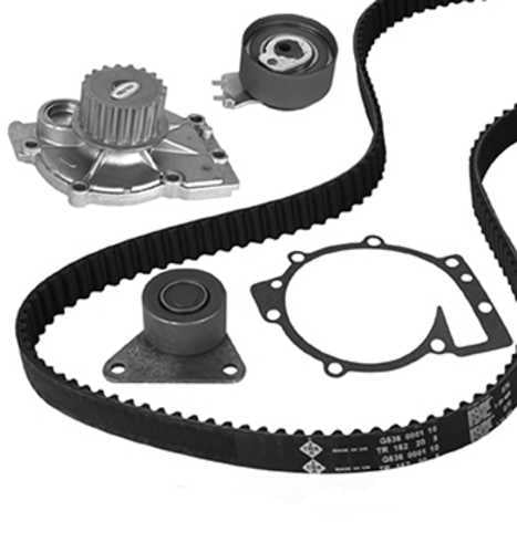Graf KP1019-1 Water Pump, Timing Belt, Tensioner, 1 Idler