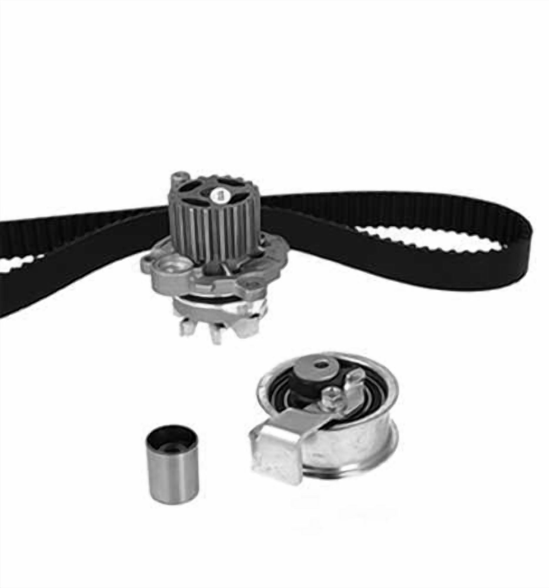 Graf KP1355-6 Water Pump, Timing Belt, Tensioner, 1 Idler