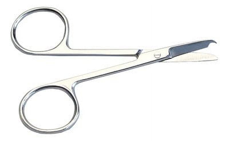 GF HEALTH PRODUCTS Grafco Curved Operating Scissors, 4.5", Sharp/Blunt, Stainless Steel, 2633