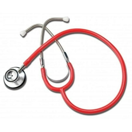 Grafco 400R Dual Head Stethoscope, Red