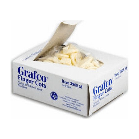 Grafco Latex Finger Cots -Medium